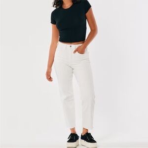 Women's high rise straight jean